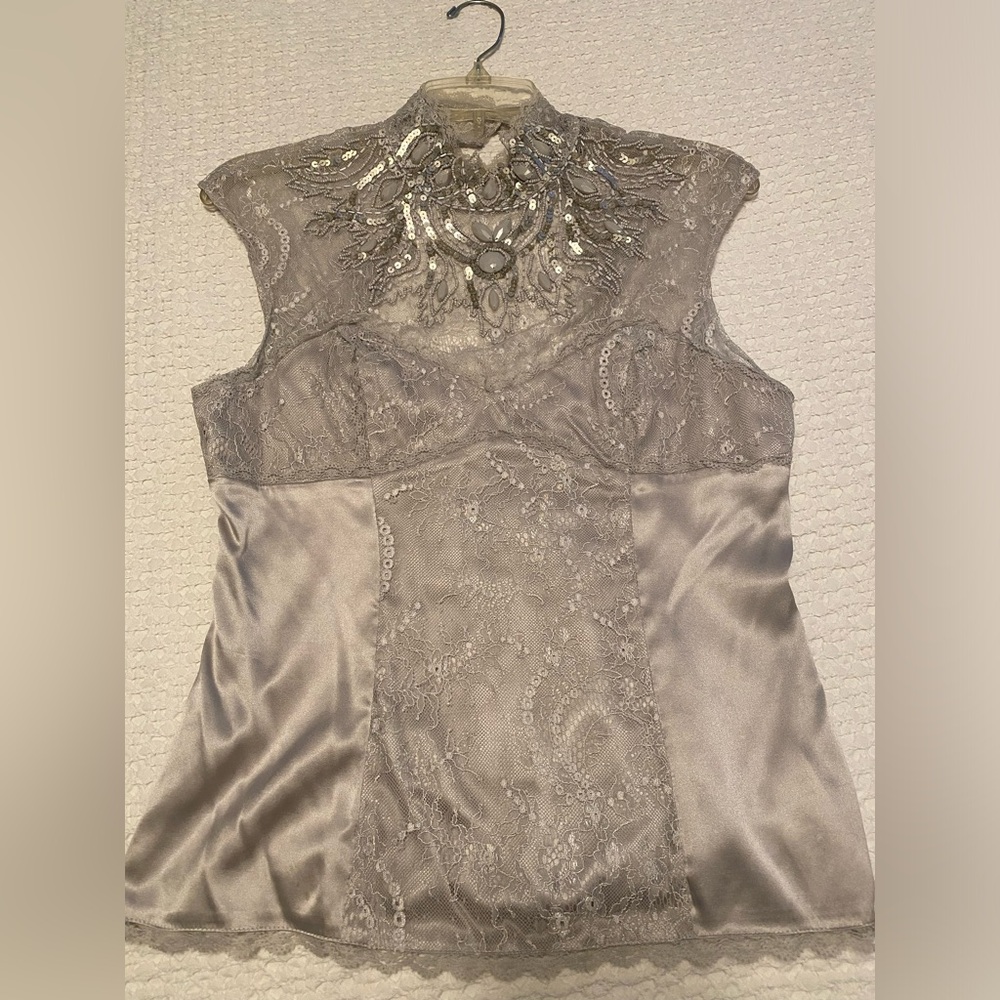 Dress top silk